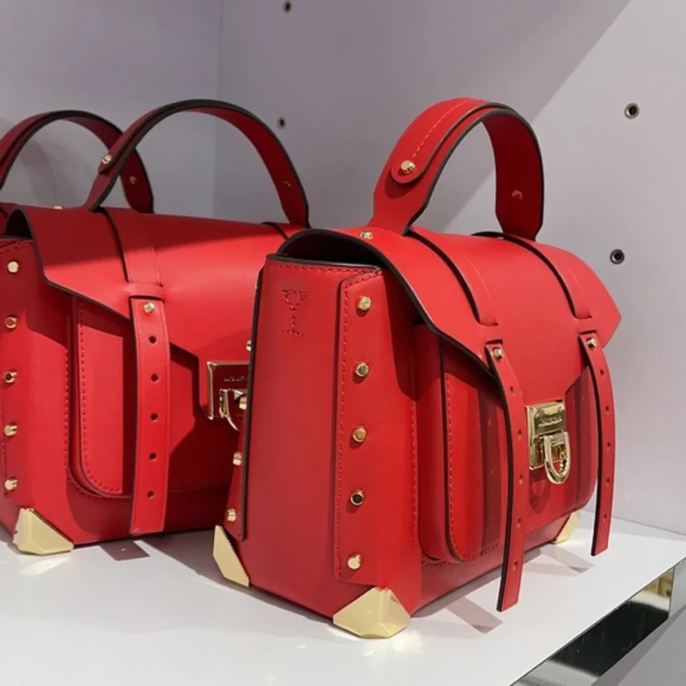 Michael Kors Manhattan Medium School Satchel - Picture 3 of 16